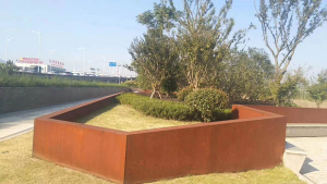 佛山耐候钢挡土墙